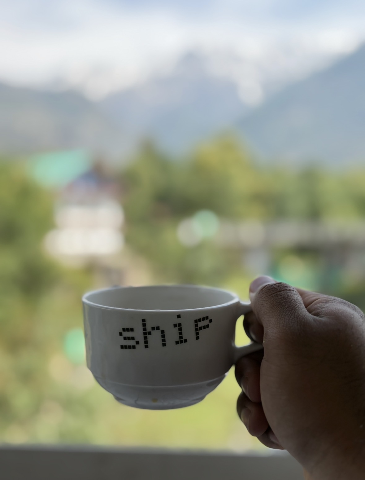 I got the same sticker. It will be on one of my coffee mugs.
